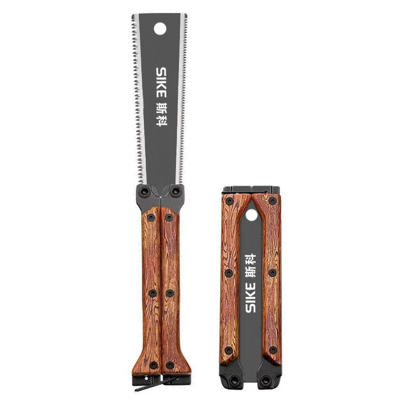 Woodworking specialized hand saw, double-sided saw, tree sawing tool, manual saw blade saw, household small handheld folding saw