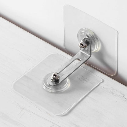 4Pcs Furniture Anchors Anti-tip Furniture Straps Adjustable Anti-Fall Buckle Cabinet Anchors Furniture Wall Anchors J16 22