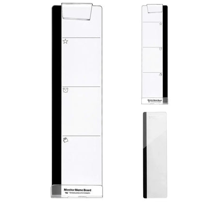 1pc Computer Monitor Memo Board Computer Message Board Office Supplies Computer Note Clip Home Office Desk Accessories Decor