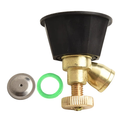 Agricultural Atomization Nozzle Alloy Adjustable Black Agricultural Sprinkler Head Garden Sprayers