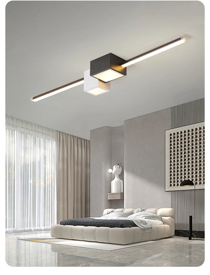 LED Ceiling Lamps Interior Lighting Home Decoration Bedroom Closets Living Room Study Kitchen Corridor Ceiling Nordic Light