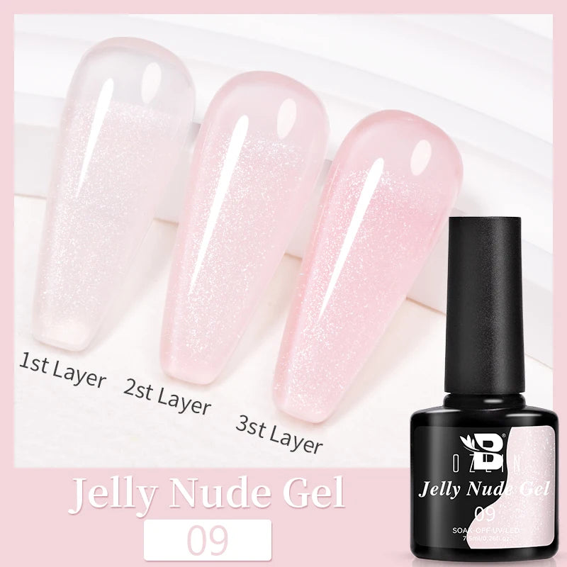 AWStorG 15ML Nail Tips Glue Gel For Falses Nail Tips Fast Extension 3 IN 1 Function Nails Art Transparent Gel Polish Soak Off UV