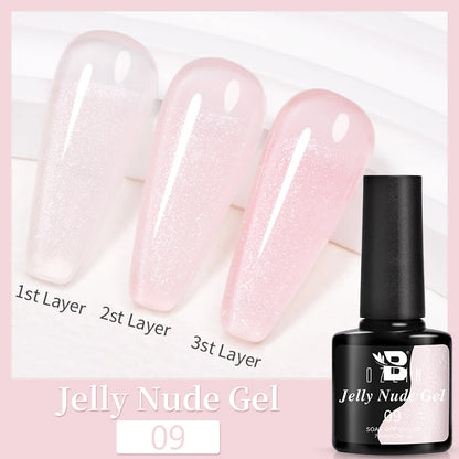 AWStorG 15ML Nail Tips Glue Gel For Falses Nail Tips Fast Extension 3 IN 1 Function Nails Art Transparent Gel Polish Soak Off UV