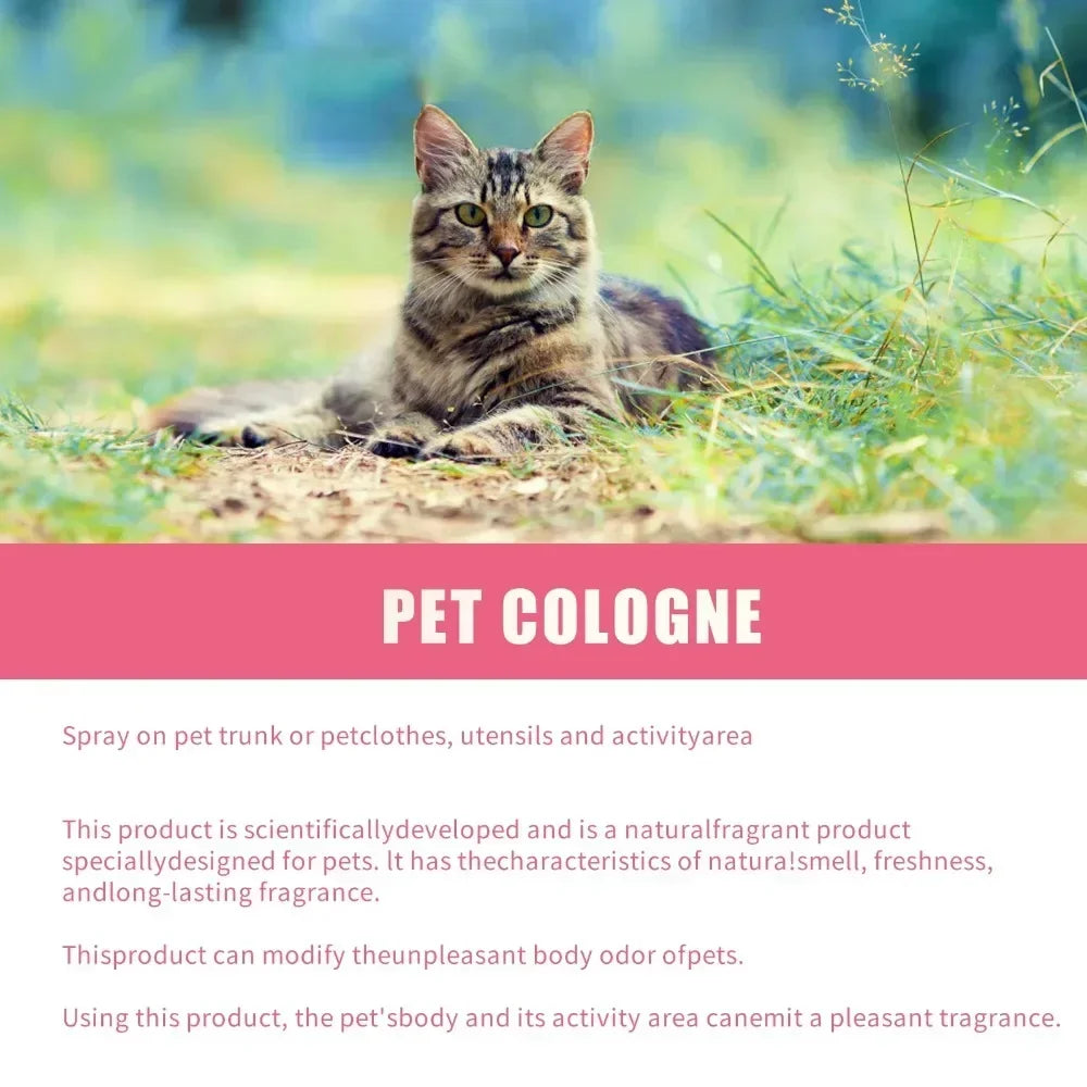 Premium Grooming Spray Dog Spray Deodorizer Perfume For Dogs - Dog Cologne Spray Long Lasting Dog Sprays - Dog Perfume Spray Lon