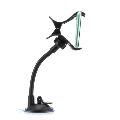 Universal Rotating Car Phone Holder, Windshield Dashboard Mount, suporte de celular,GPS,suporte flexível, Auto Acessórios, 360 °