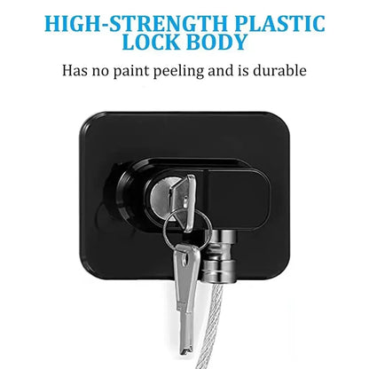 Refrigerator Door Lock, Child Proof Fridge Door Lock for Kitchen Freezer, Cabinets and Drawers, Air Oven Air Fryer, Closets