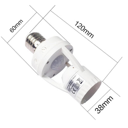 Enhance Your Lighting Experience with Our Smart E27 Bulb with Infrared Motion Sensor Energy-efficient and Adjustable Sensitivity