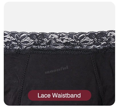 Menstrual Panties Woman Flow Abundant Period Underwear Leak Proof 4 Layer Menstrual Briefs Absorbent Panties for Menstruation
