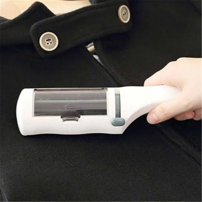 Clothing Dust Hair Removal Roller Cleaner Brush Suction Sweeper For Home Travel Portable Coat Cleaning Lint Sticking Roller