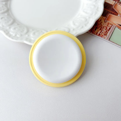 Magnetic Phone Grip Tok Folding Phone Stand Desktop Magsafe Phone Socket Solid Color Bracket INS Phone Holder