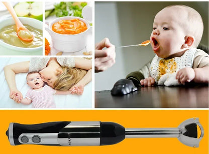 Houselin Immersion Blender Handheld Hand Blender 700W, Blender with Chopper for Baby Food and Smoothies