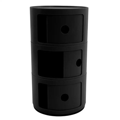 Furniture Cabinet Nightstand Bedside Cabinet Modern Furniture Bedside Cabinet Nightstand Multifunctional Circle Storage Table