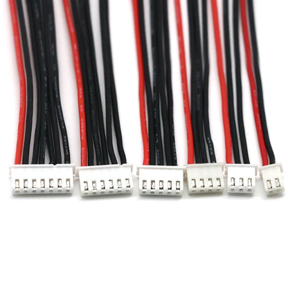 5pcs/lot 1S 2S 3S 4S 5S 6S Lipo Battery Balance Charger Cable IMAX B6 Connector Plug Wire Wholesale