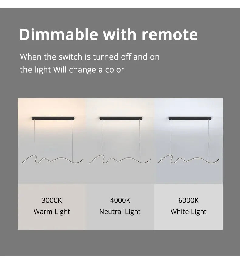 Dining Room Lamp Chandelier Light Luxury Lamps Modern Minimalist Dining Room Dining Table Bar Nordic Minimalist Strip 2025 New