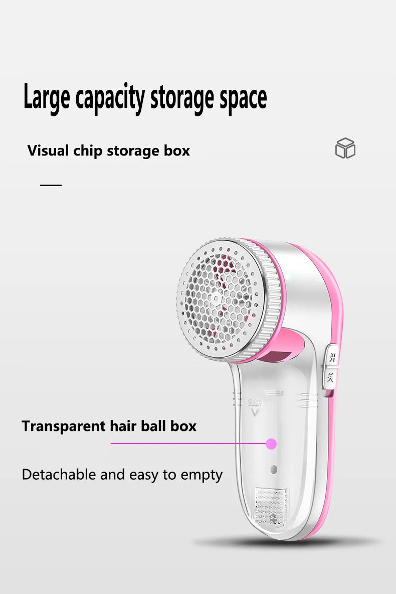 Portable Lint Remover for Clothing Electric Sweater Clothes Lint Cleaning Fabric Shaver From Pellets on Clothes Removers Fluff