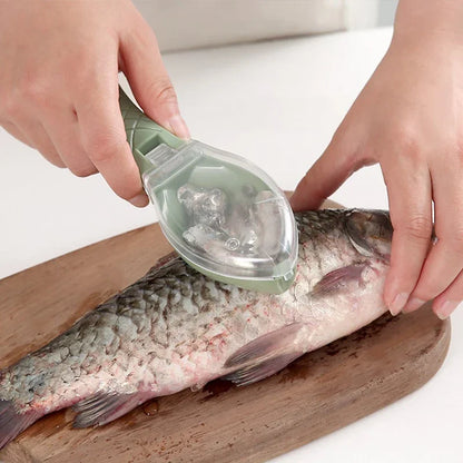 Seafood Tool Fish Scale Remover Fish Scales Scraper Cutter Scraper Cleaning Tool Scraping Scales Device Kitchen Practical Gadget