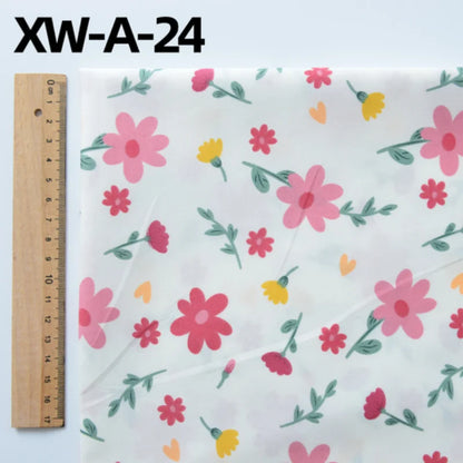 Fabric cotton handmade diy bedding flowers garden flowers pure cotton printing fabric twill cotton fabric sewing