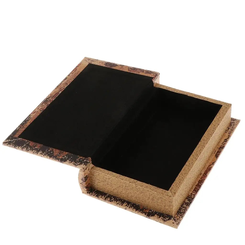 1 Pieces Antique Book Model Old Book Simulation Book Props for Hiding Jewelry