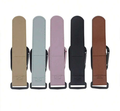 1/2pcs PU Leather Baby Bag Stroller Hook Pram Cart Organizer 360 Degree Rotatable Hook High-quality Crochet Stroller Accessories