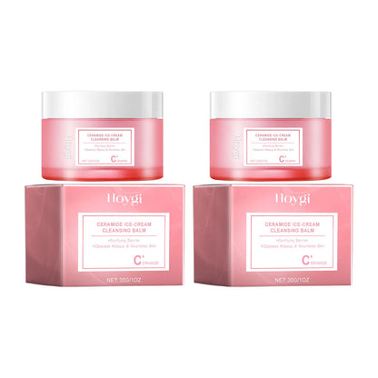 Makeup Remover Balm for Face Cleanser Purifying Pores Shrinking Dry Non-tight Refreshing Moisturizing Skin Eye and Lip Cleanser