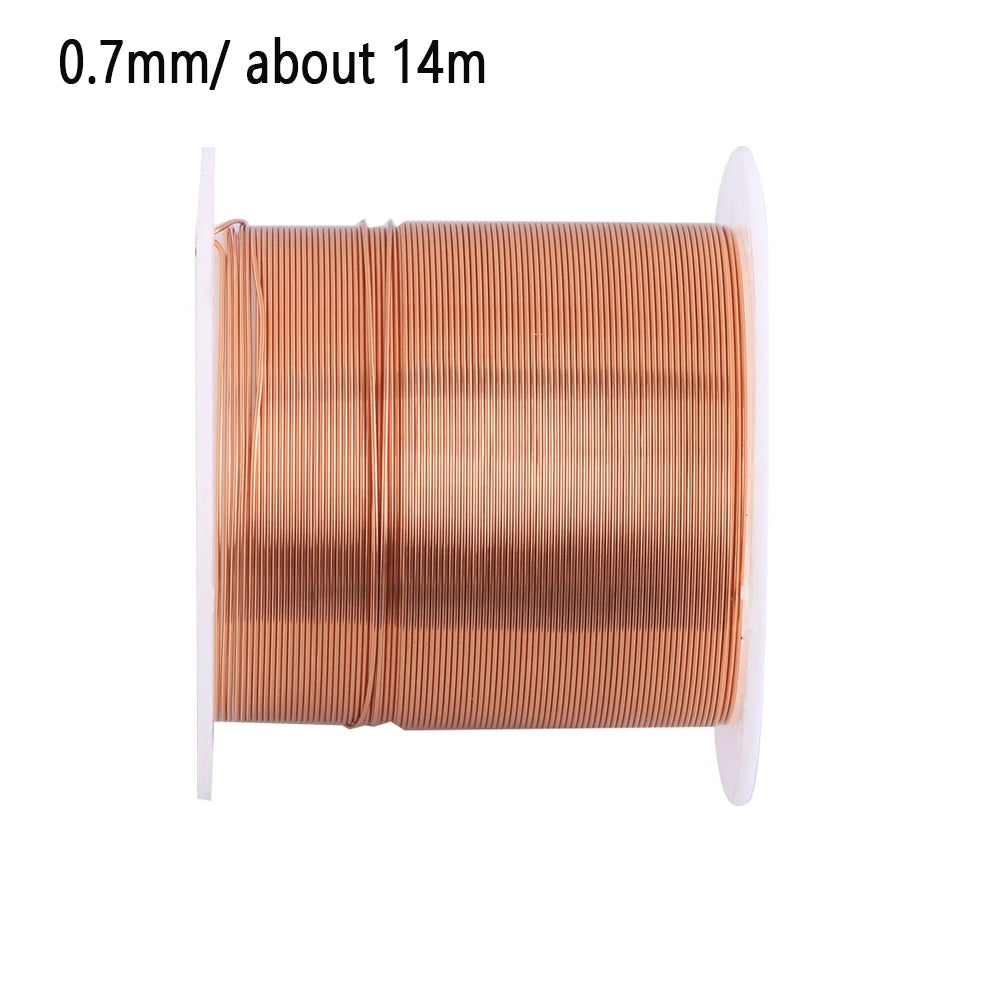 1roll 50g Copper Winding Wire Copper Wire 0.1~1.5mm Cable Copper Wire Magnet Wire copper lacquer wire Enameled