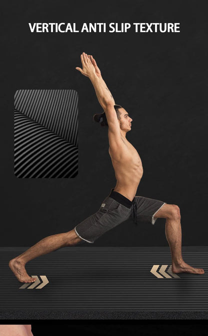 Yoga Mat Anti-skid Sports Fitness Mat Thick NBR Comfort Foam Yoga Matt For Exercise Yoga And Pilates Gymnastics Mat