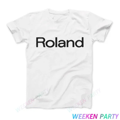 2025 T-shirts Are Selling Well in Summer Piano, Electric Drum, Electric Guitar, American Round-neck Neutral Cotton T-shirt