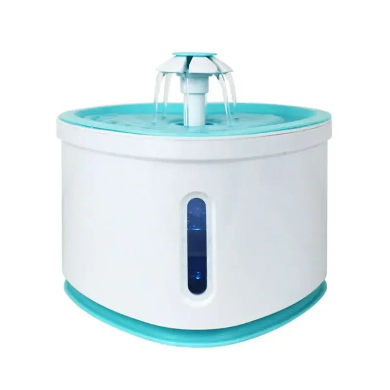 2L pet dog automatic electric USB silent water dispenser Cat heart-shaped fountain water dispenser