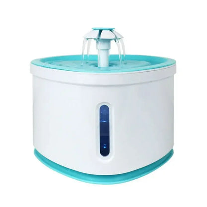 2L pet dog automatic electric USB silent water dispenser Cat heart-shaped fountain water dispenser