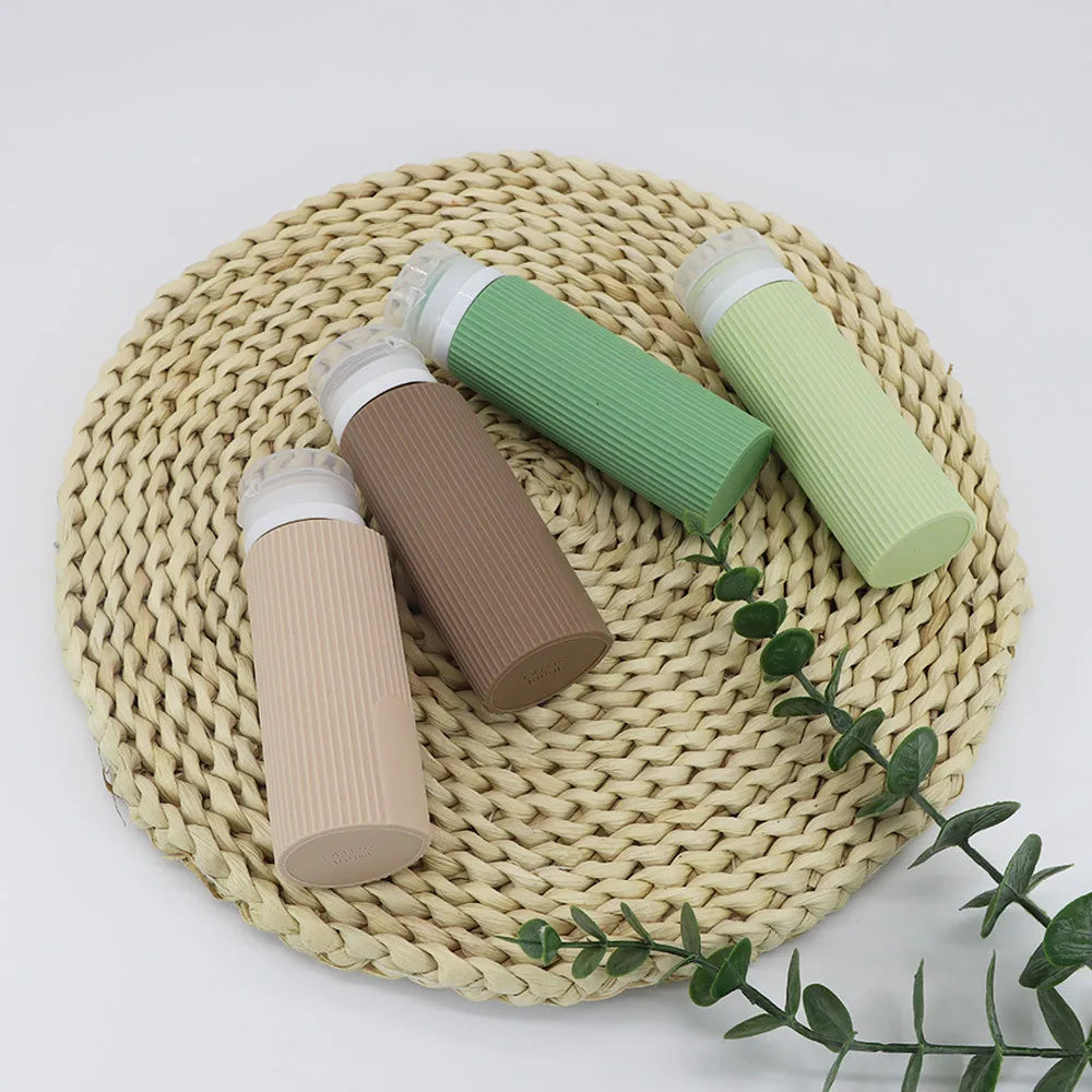 Travel Bottles for Toiletries Tsa Approved 3oz Travel Size Containers BPA Free Leak Proof Refillable Liquid Silicone Squeezable