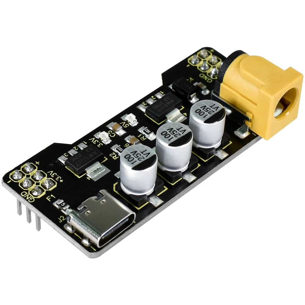 5PCS Per Pack Keyestudio Power Module Type-C for Breadboard Diy Kit Electronics Accessories