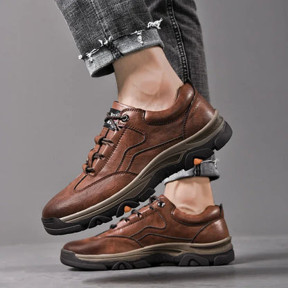 Men's Casual Shoes Outdoor Sneakers Men Retro Leisure Business Shoes Non Slip Comfortable Sports Walking Shoe Tênis Masculino