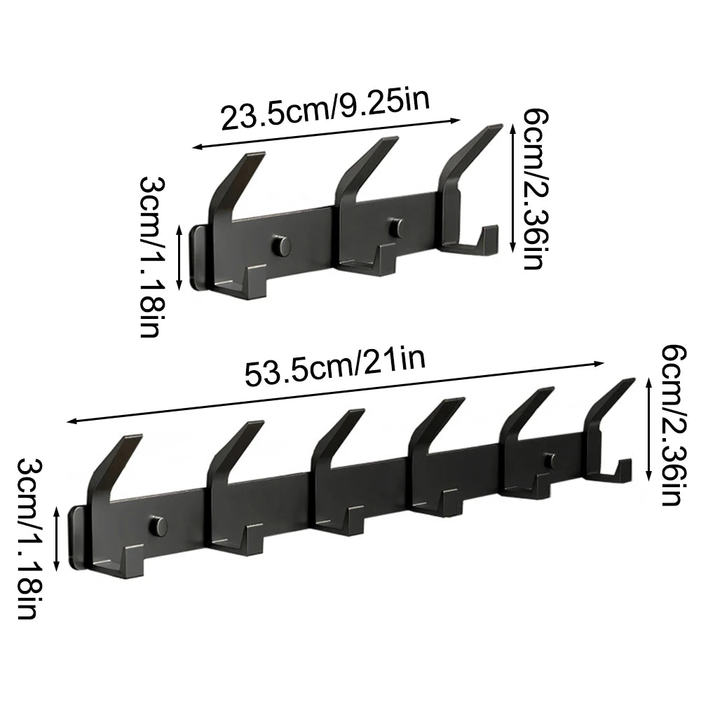 Easy Installation Door Hook-Strong Metal Coat Rack, Suitable for Clothes, Hats and Bags-Space Saving Design, Suitable for Bedroo