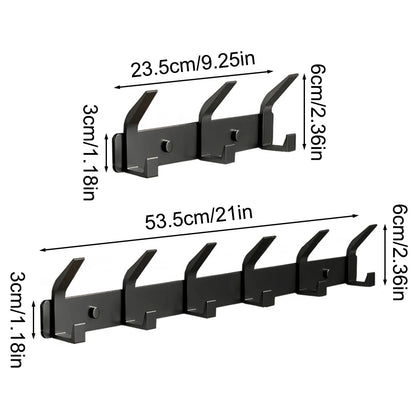 Easy Installation Door Hook-Strong Metal Coat Rack, Suitable for Clothes, Hats and Bags-Space Saving Design, Suitable for Bedroo