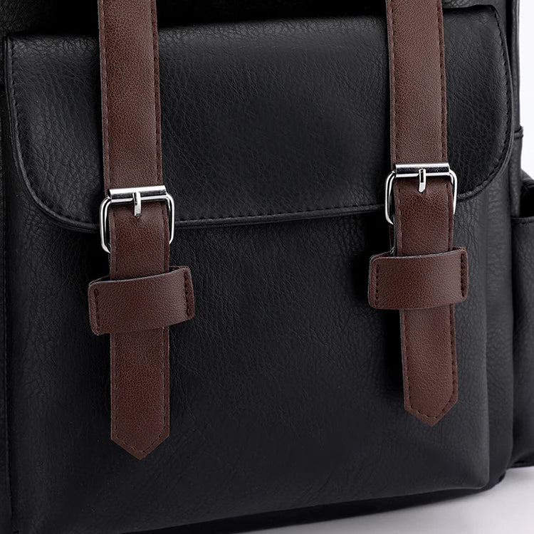 17.3-inch laptop backpack - Business briefcase, large capacity, adjustable shoulder straps, travel backpack