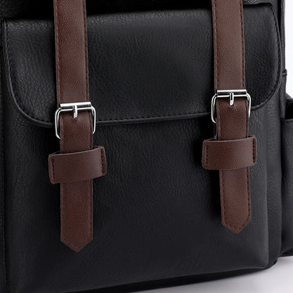 17.3-inch laptop backpack - Business briefcase, large capacity, adjustable shoulder straps, travel backpack