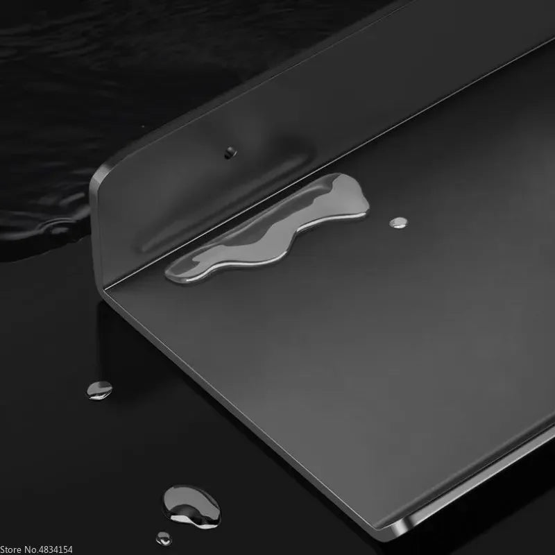 Floating Bathroom Shelves Without Drilling Storage Wall Rack Home Organizer Ledge Hardwares Cabinet Kitchen Toilet Accessories