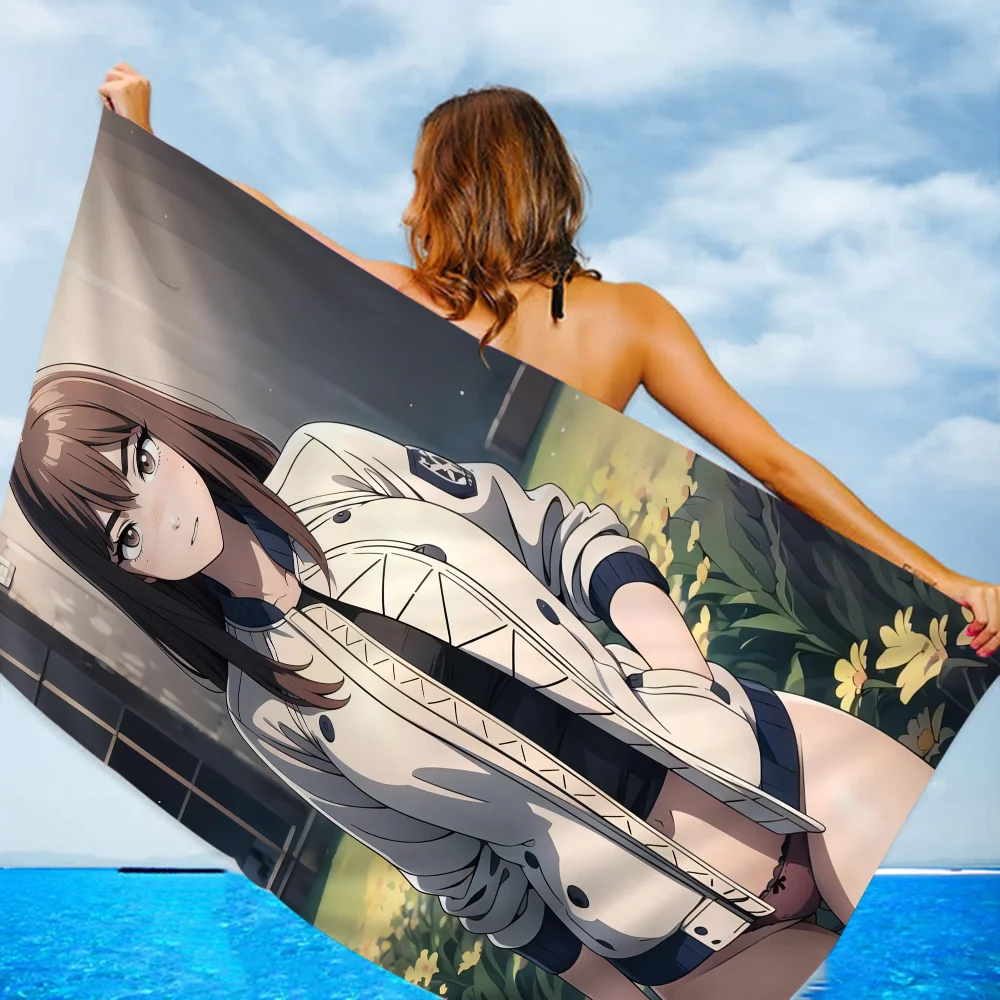 Anime Heavenly Delusion Cartoon Beach Towel Cute Kawaii Room Decor Bath Girls Children Hand Towels For Bathroom Shower