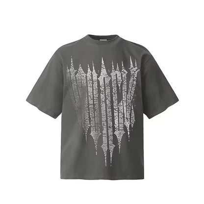 YA T-shirts Men Summer New Sports Leisure Cotton Round Neck Fashion Loose and Comfortable Clothing Gym Running Shirts Man