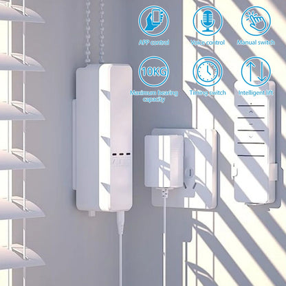 Smart Automatic Curtain Opener Remote Controller TY WiFi Smart Curtain App/Timer Voice Control Automatic Curtain Opener A Closer