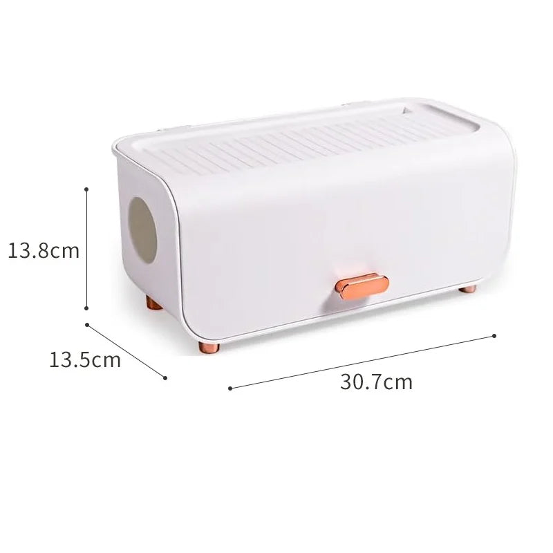 Cable/Cord Organizer Box, Cord Management Box to Hide Wires & Power Strips, Cord Hider Box, Desk Charger Cable Organizer