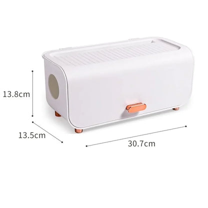 Cable/Cord Organizer Box, Cord Management Box to Hide Wires & Power Strips, Cord Hider Box, Desk Charger Cable Organizer