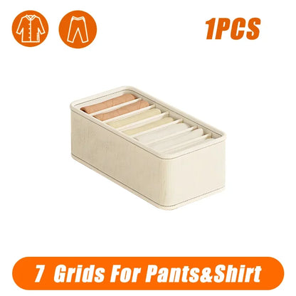 Bedroom Cabinet Drawer Organizer Bra Socks Underwear Organizer Box Closet Clothes Organizer Wardrobe Clothing Storage Organizers