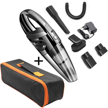 Cordless Handheld Vacuum Cleaner Powerful Cyclonic Suction Portable Rechargeable Quick Charge For Pet Hair At Home