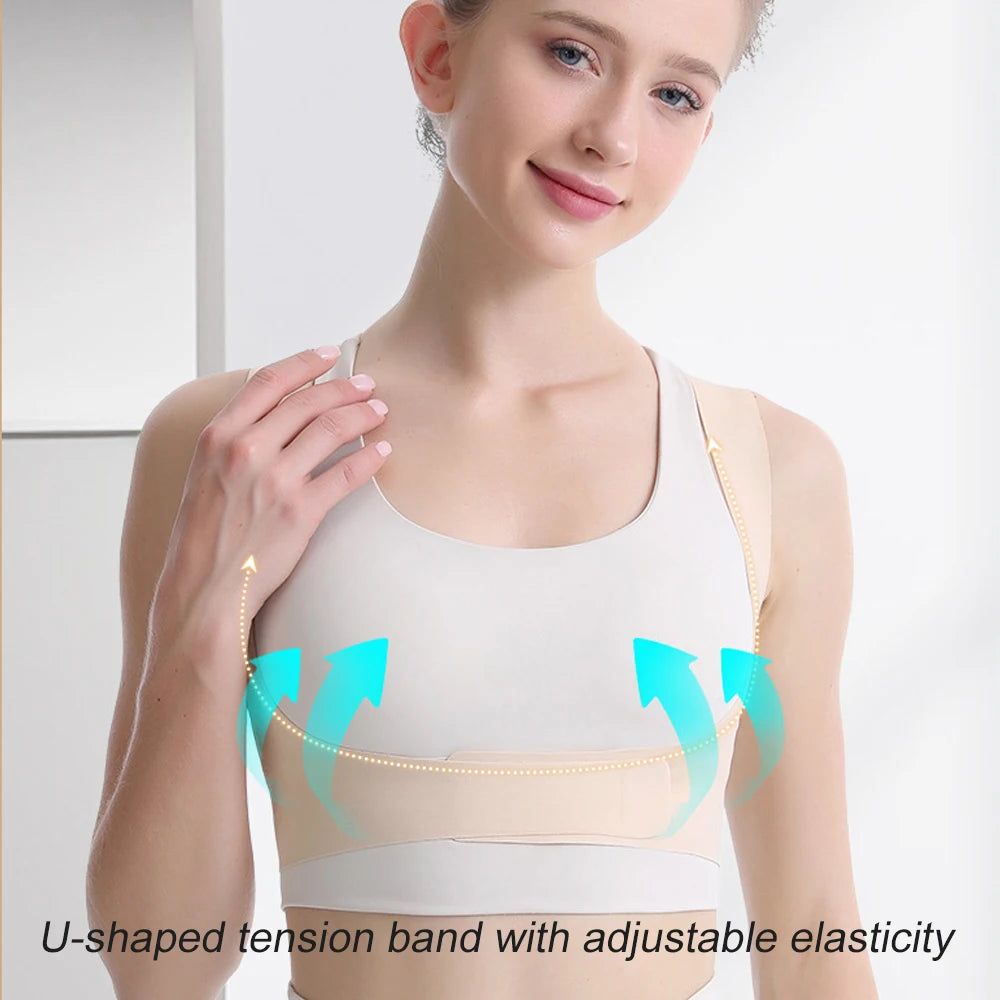 Back Posture Corrector Brace for Women Breathable Back Posture Correction Back Support Belt Adjustable Shoulder for Students