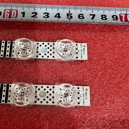 LED Strip(2)18LED For TCL B0101-000582 65S455 65S41 65S451 65S453 65S450F 65v6e 65v6ea 65p63 65S11 65RP630K TCL65LB20_3030F2.4D