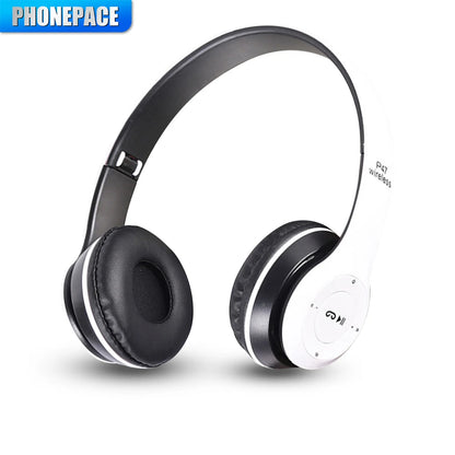 Stereo P47 Headset 5.0 Bluetooth Headset Folding Series Wireless Sports Game Headset for iPhone XiaoMi