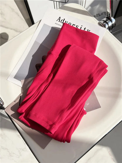 No need wear Underware Yoga Sport Pant Fitness Workout Tights and Soft Women High Waist Running Gym Leggings