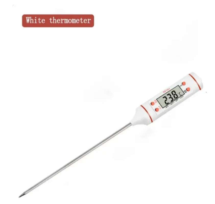 Kitchen Food Baking Digital Thermometer New Meat Thermometer Electronic Probe Type Digital Display Liquid Grill Thermometer