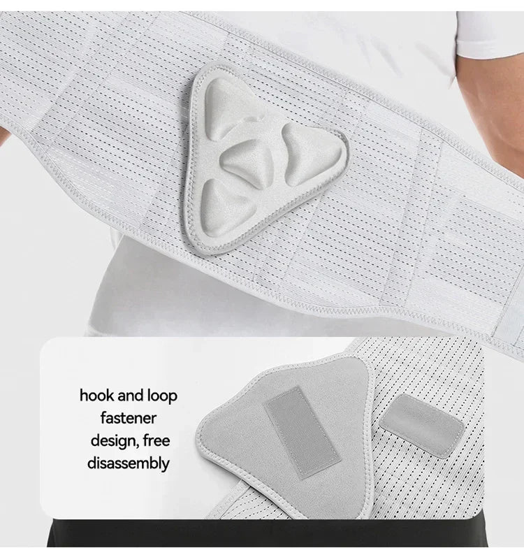 Lumbar Back Brace for Lower Back Pain with Removable Lumbar Pad,Lumbar Support Belt for Men & Women with Bionic Support System
